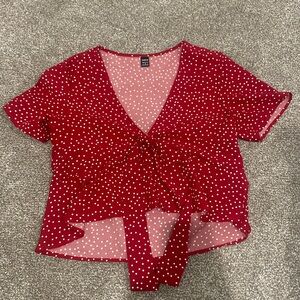 Two dotted blouses